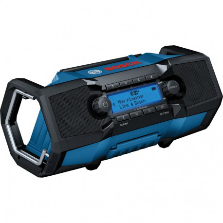 HEAVY DUTY GPB18V-3SC Professional (blau/schwarz, UKW, DAB+, Bluetooth, Ohne Akku und Ladegerät)