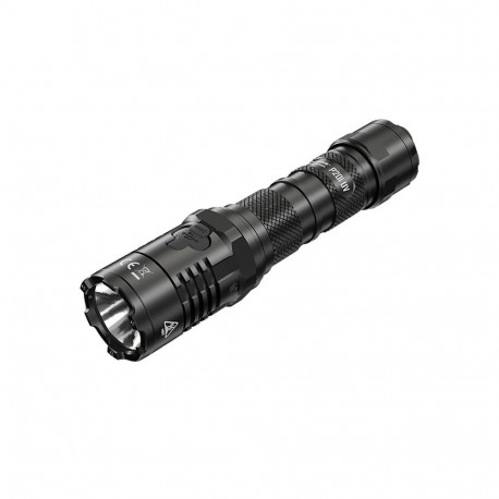 Nitecore P20i UV taktikaline taskulamp – valge ja UV valgus 365 nm, 1800 luumenit, USB-C, IP68, alum