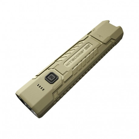 Nitecore EDC07 kompaktne EDC-taskulamp – 1500 luumenit, 3 valgusvärvi, USB-C, IP67, 70 g,