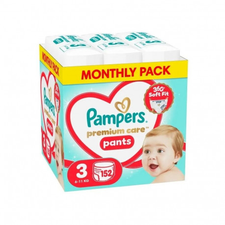 Pampers Pants Diapers 3. Size 6-11 kg 152 pcs