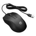 HP Wired Mouse 100 Black