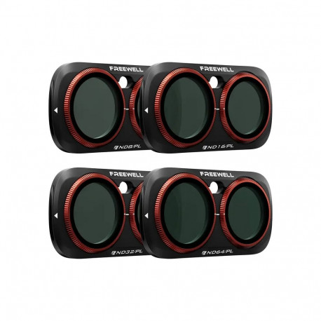 Freewell Filter Set for Insta360 Luna Ultra Bright Day (4-piece set)
