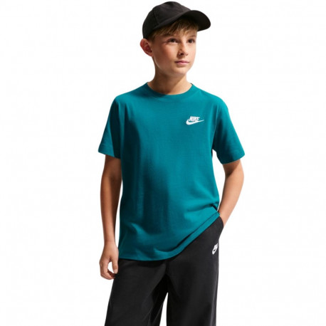 Koszulka dla dzieci Nike Sportswear zielona FZ5177 372 L