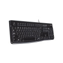 Keyboard - Logitech K120 USB Wired Keyboard, Full-Size Layout, Spill-Resistant