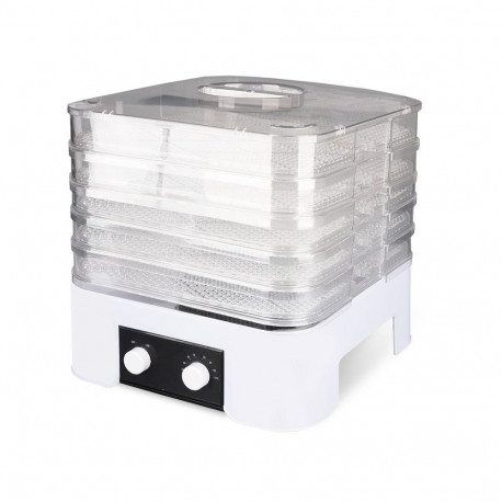 Food Dehydrator - Maestro MR 768 5 Trays, Adjustable Temp Up To 70 °C, White