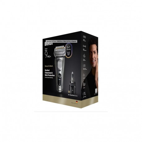 Electric Shaver - Braun Series 9 Pro+ 9655cc 5 Blades, Waterproof, Grey