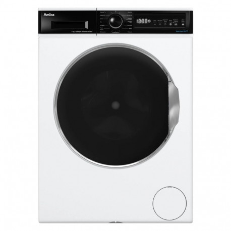 Amica WA3S712ALiSHB SLIM washing machine, 7 kg, 1200 RPM