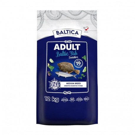 BALTICA Excellent Sensitive Baltic fish Medium breed Mono - dry dog food - 12kg