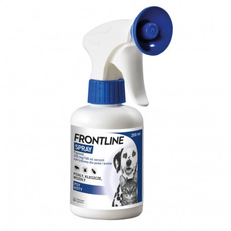 FRONTLINE kirbu- ja puugipihusti koertele ja kassidele 250ml