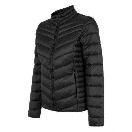 Women's jacket 4F deep black H4Z22 KUDP002 20S