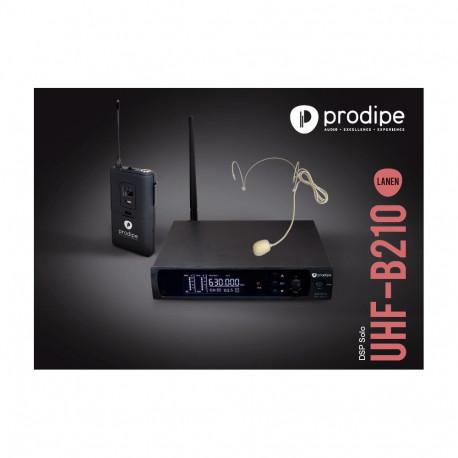Prodipe HEADSET B210SOLO DSP UHF F5 - zestaw bezprzewodowy