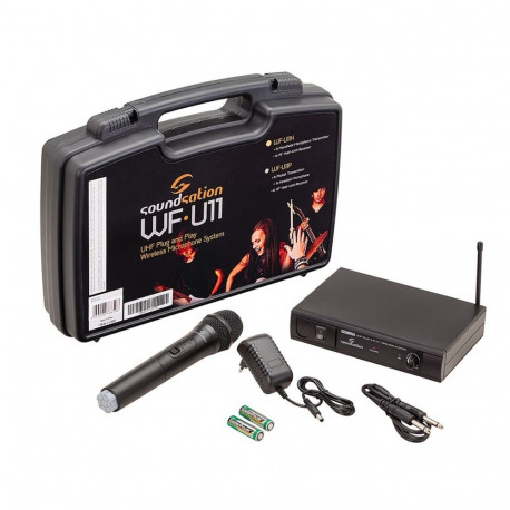 Soundsation juhtmevaba käsimikrofon WF-U11HB UHF 863,55 MHz