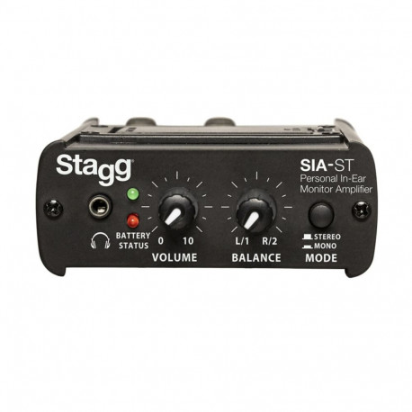 Stagg isiklik IEM-monitorivõimendi SIA-ST, stereo/mono