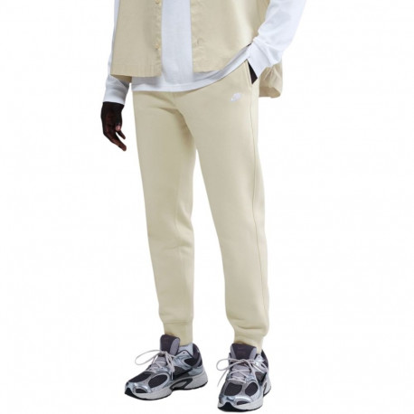 Nike meeste püksid FN3787 229 2XL club bb jogger, kreemjad