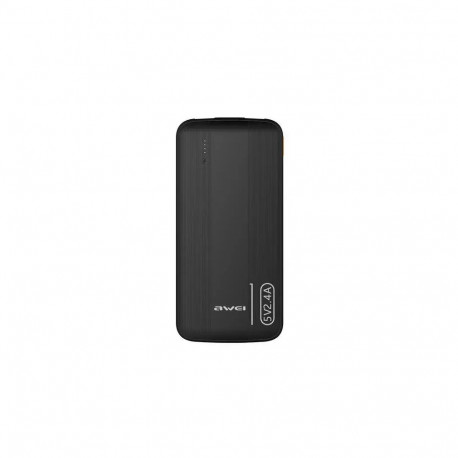 AWEI P20K väline aku (powerbank) | 10000 mAh | must