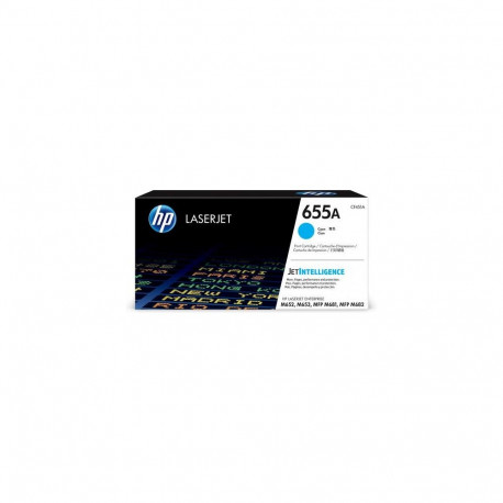 HP 655A Cyan Original LaserJet Toner Cartridge
