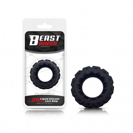 Peenisrõngas vedelast silikoonist 2.4cm