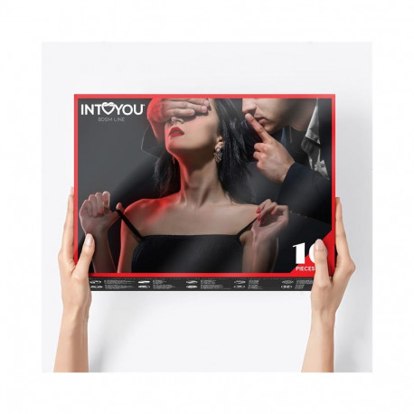 Bondage Set 10 Pieces Red