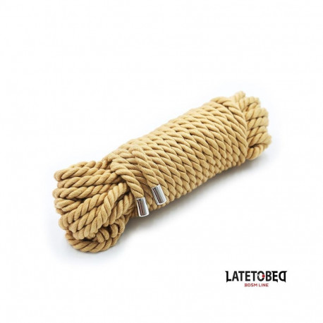 Bondage Rope with Metal Details  10m