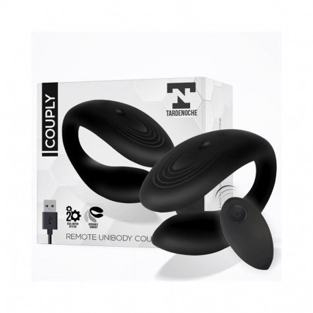 Couply Couple Toy with Remote Control USB Unibody Liquid Silicone
