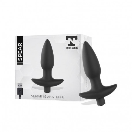 Spear Vibrating Anal Plug USB Silicone