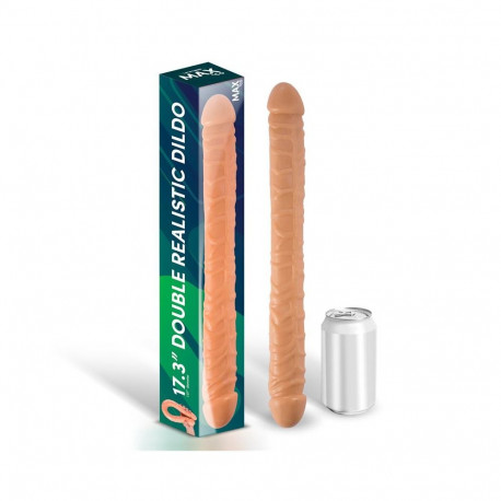 Trent Double Realistic Dildo Flesh 17,3 - 44 cm