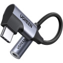 Adapter USB C angle plug - 3.5mm stereo socket CM991 UGREEN