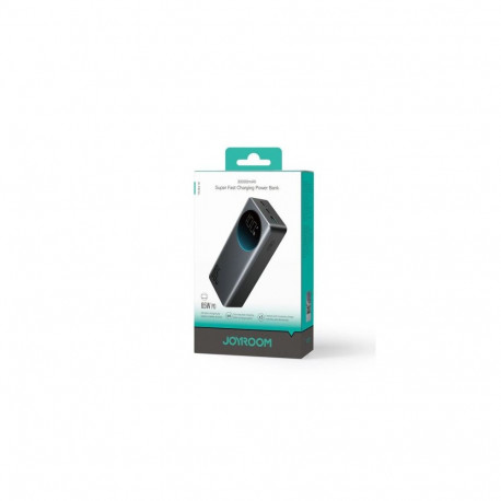 Joyroom Power Bank with Digital Display C+U+U, PD 65W, 30000 mAh, Black (JR-PBF05 Pro)