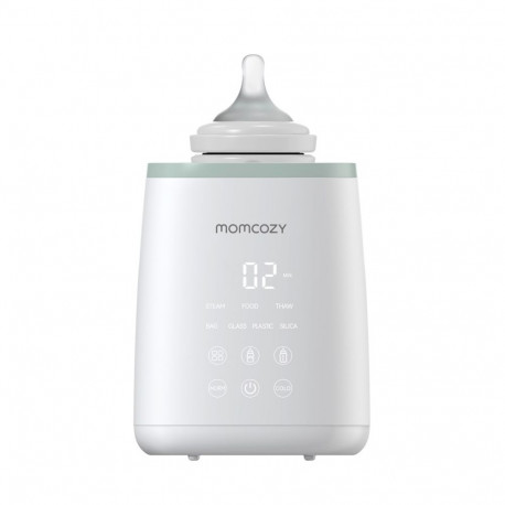 Home & Kitchen Appliance - Momcozy MW01 Bottle Warmer 6 In 1 With LCD Display White