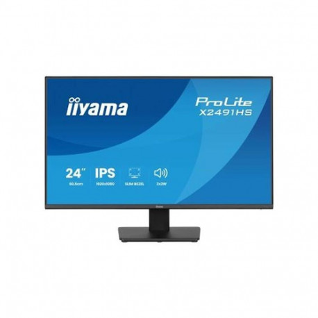 Monitor - iiyama ProLite X2491HS-B1 24-Inch Full HD IPS, HDMI, DisplayPort