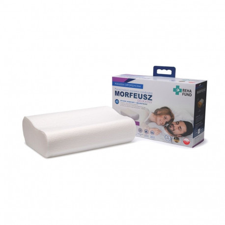Orthopedic Pillow - REHA FUND Morfeusz Delikatny 480x300x140 mm White