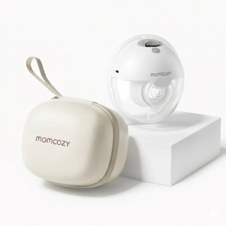 Breast Pump - Momcozy M5, 9 Intensity Levels, USB Rechargeable, 180ml Gray