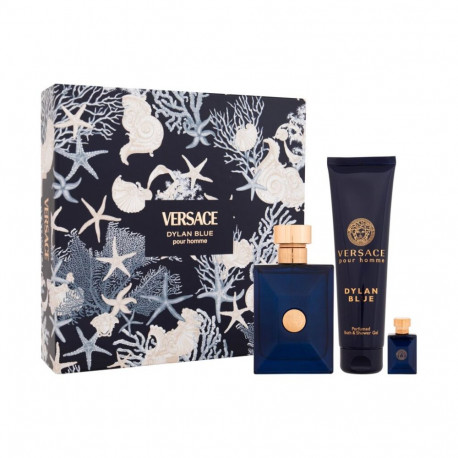 Versace Pour Homme Dylan Blue Eau de Toilette (100ml) (EDT 100 ml + Shower Gel 150 ml + EDT 5 ml)