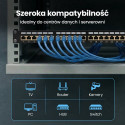 Extralink CAT6 STP V2 | Patchpanel | 24 Ports