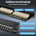 Extralink CAT6 STP V2 | Patchpanel | 24 Ports