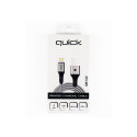 Quick QB-122 Braided Charhing and Data Cable USB to Lightning 1.5m