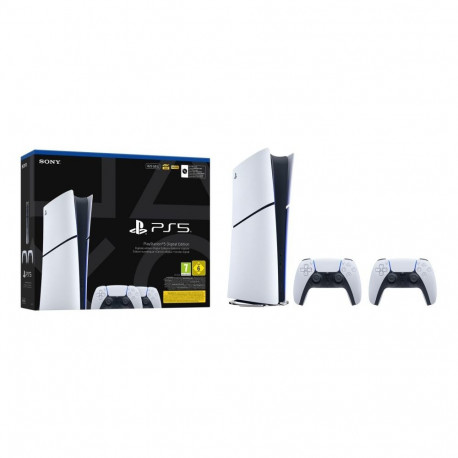 Sony Sony Playstation 5 Slim Digital 825GB + 2 Controller White