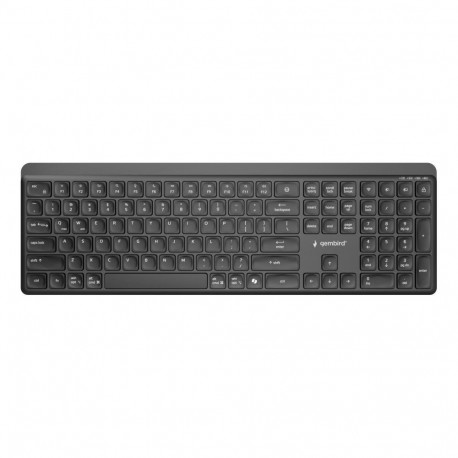 Gembird KEYBOARD WRL SLIM 2.4G+BT US/KB-WPS-03