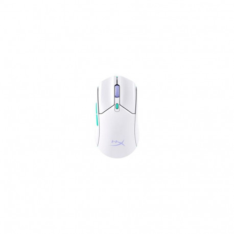 HyperX Pulsefire Haste 2 Core Wls - Gaming Mouse (Wht/Grn/Pur)