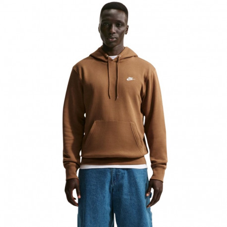 Bluza męska Nike Club BB brązowa FN3859 270 S