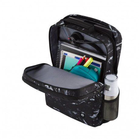 Backpack - HP Campus XL 16" Water-Resistant Recycled Material Marble Stone