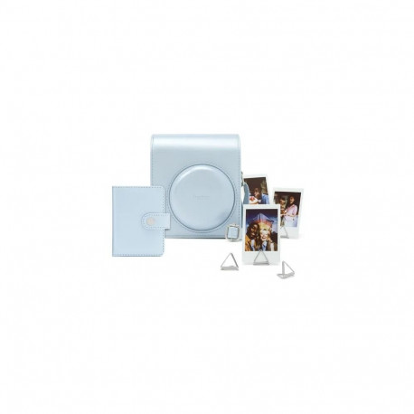 Accessory Kit - Fujifilm INSTAX Mini 13 Case, Album, Frames, Frost Blue