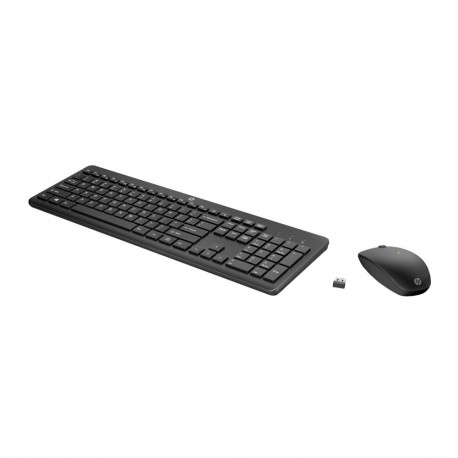 Wireless Keyboard and Mouse Combo - HP 230, 2.4 GHz, 10m Range, Black