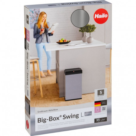 Hailo Big-Box Swing L, hõbedane