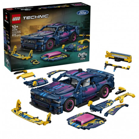 LEGO TECHNIC 42236 Custom Garage Ford Mustang GT