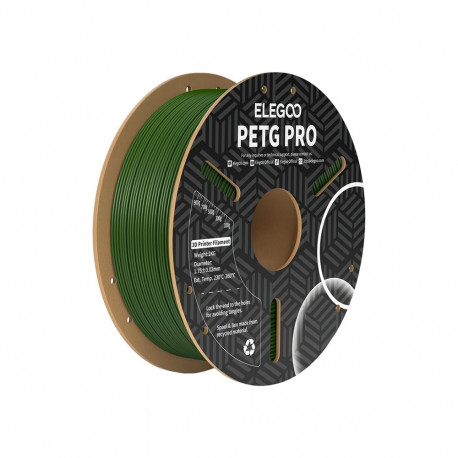 ELEGOO filament PETG pro, oliivroheline