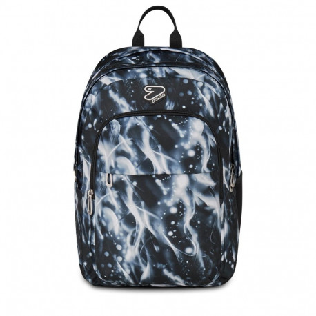 Seljakott XXL Detach + juhtmevabad kõrvaklapid Jet Black 34l, Seven