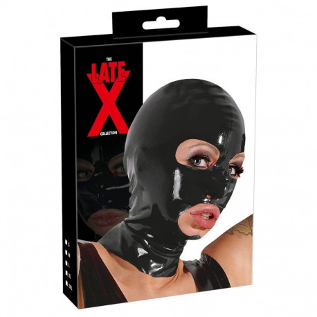 Lateksist mask, must