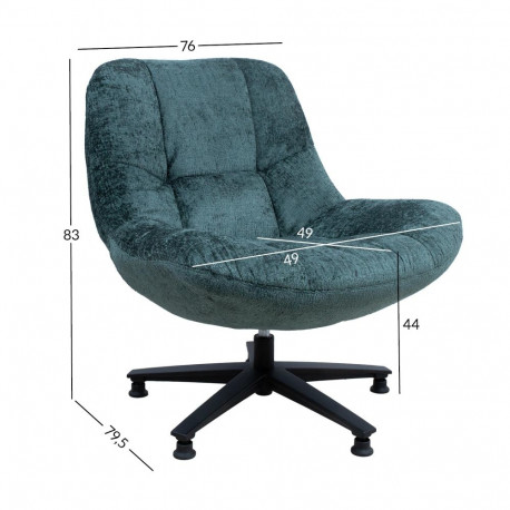Armchair KENDRA green