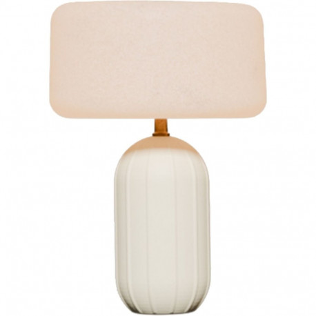New Garden PHOEBE 40 beige Tischlampe